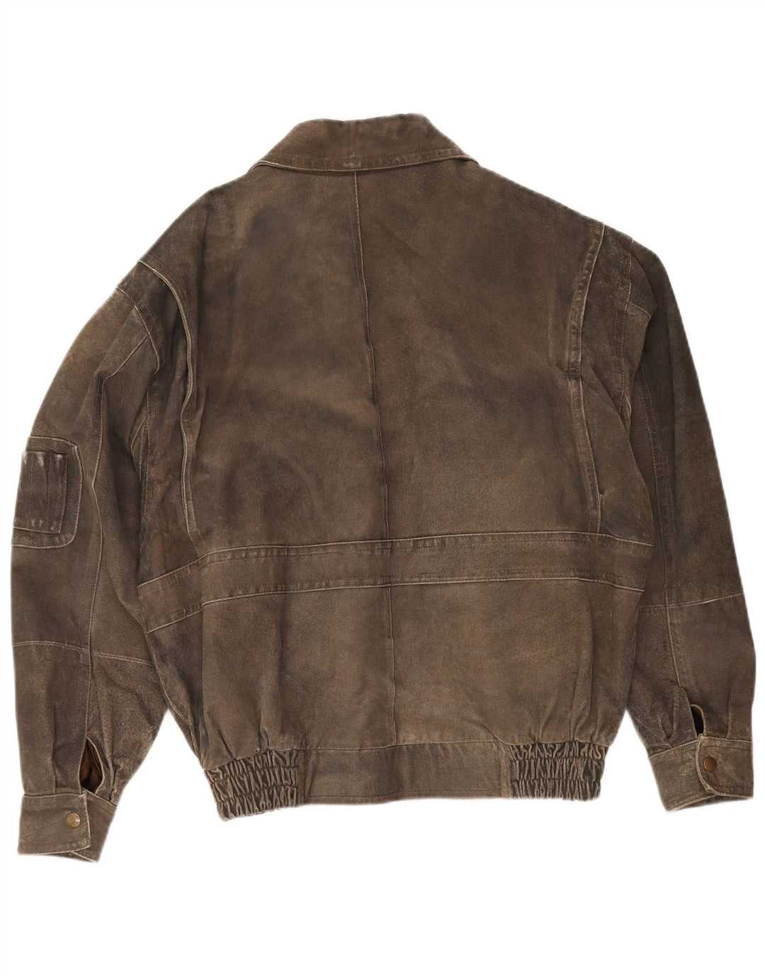 Jaqueta de couro masculina Front Line IT 48 Médio Caqui
