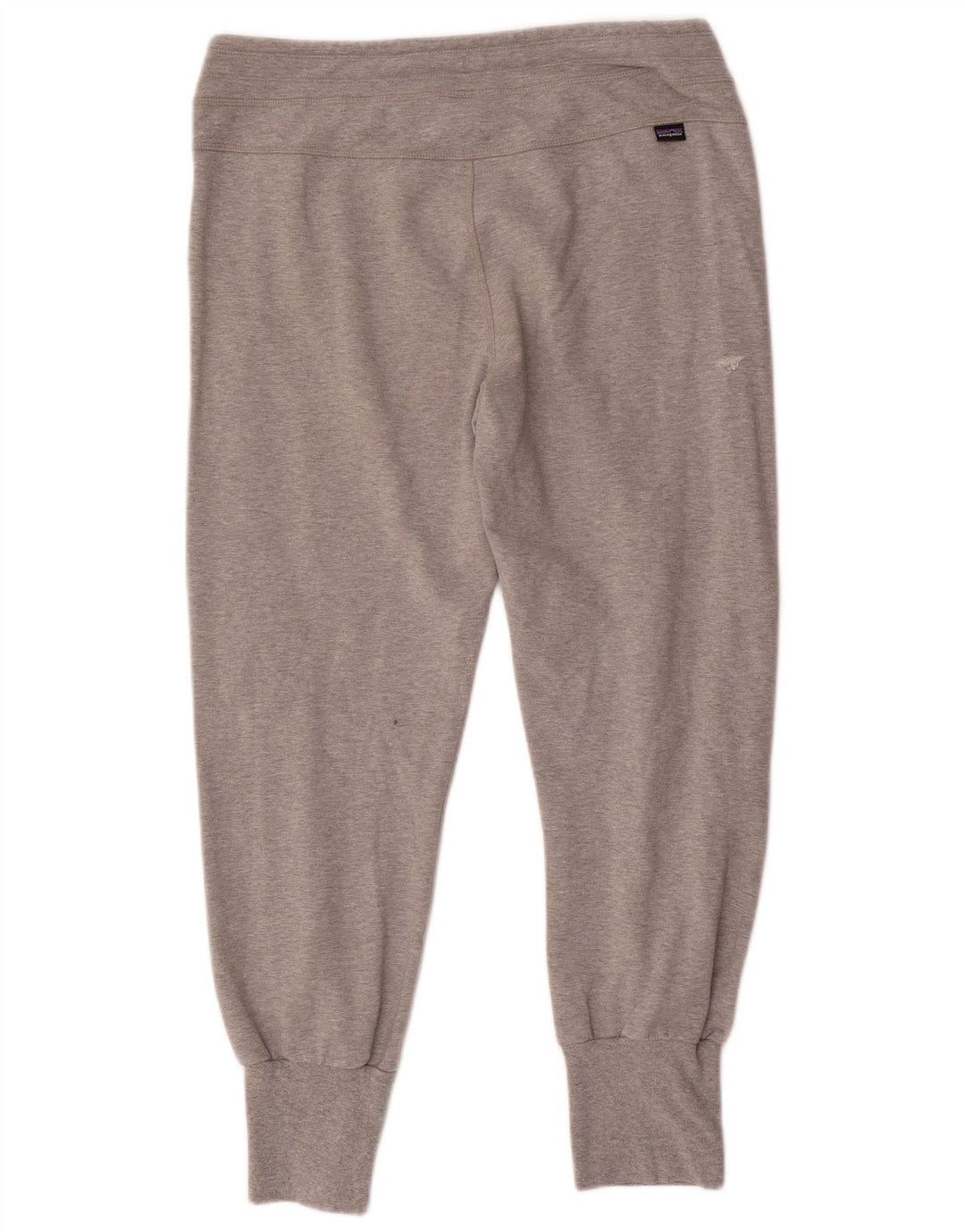 Calça de treino feminina Patagonia Joggers UK 14 algodão cinza médio