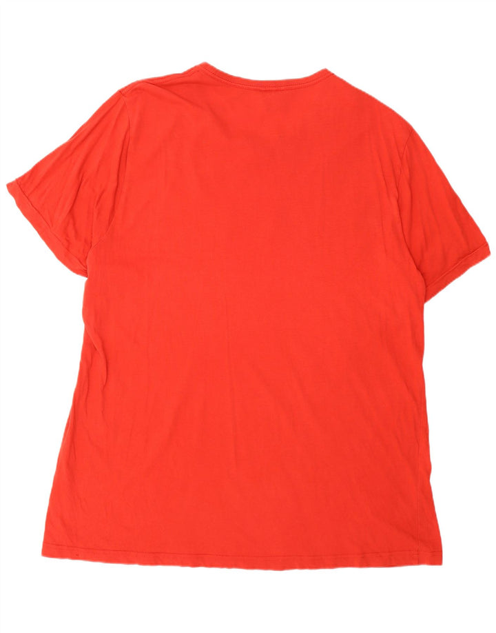 Puma Camiseta Masculina Graphic Top XL Algodão Vermelho