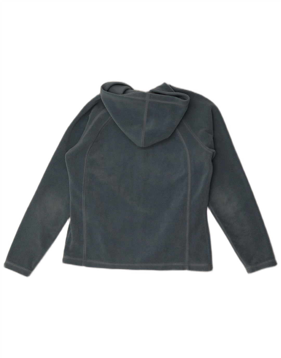 Jaqueta de lã com capuz feminina Asics UK 12 azul médio