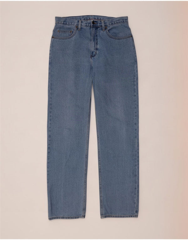 Jeans retos masculinos Marks & Spencer W32 L33 algodão azul