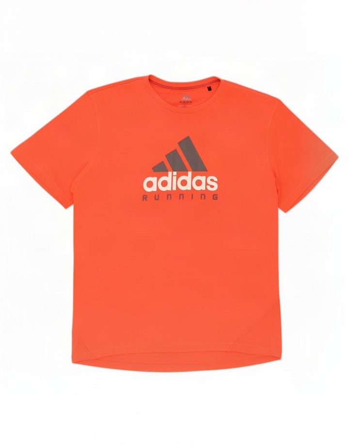 Camiseta Adidas Masculina Graphic Top XL Laranja Poliéster