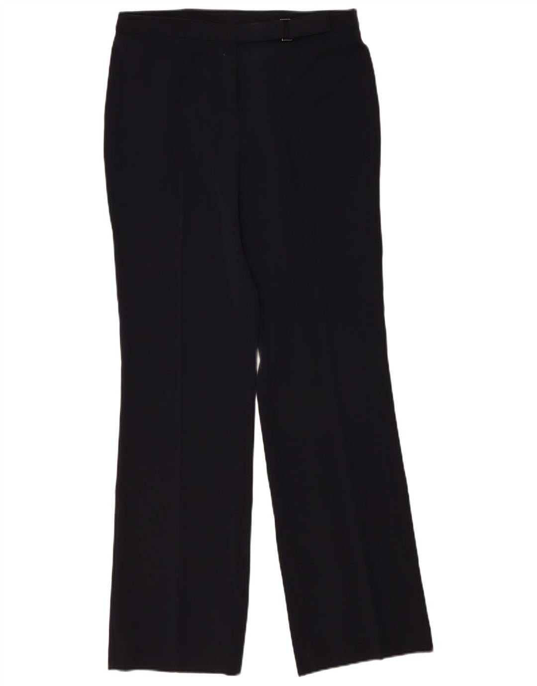 Calça feminina Marks & Spencer Reino Unido 12 médio W32 L32 azul marinho