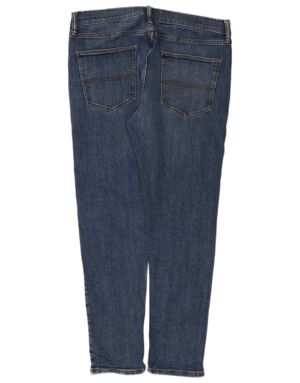 Jeans skinny masculino Marks & Spencer W34 L29 algodão azul