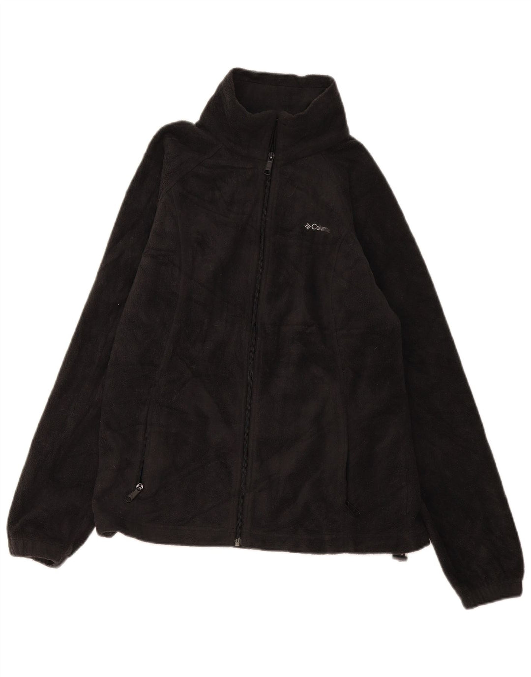 Jaqueta de lã feminina Columbia UK 40 grande poliéster preto