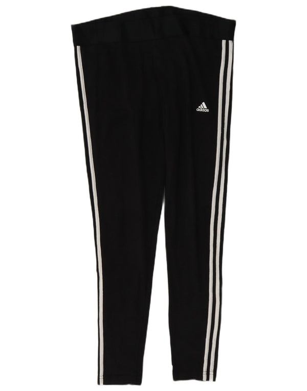 Leggings Adidas Mulher UK 20/22 XL Algodão Preto