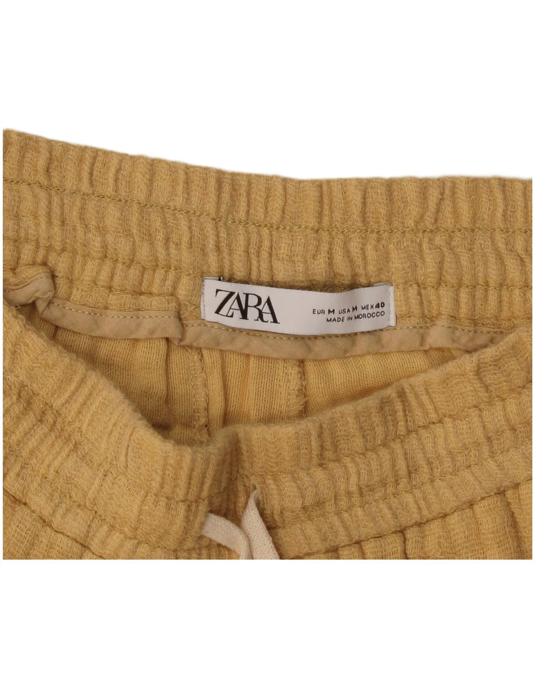 Calça Chino Cônica Feminina Zara Médio W28 L30 Bege