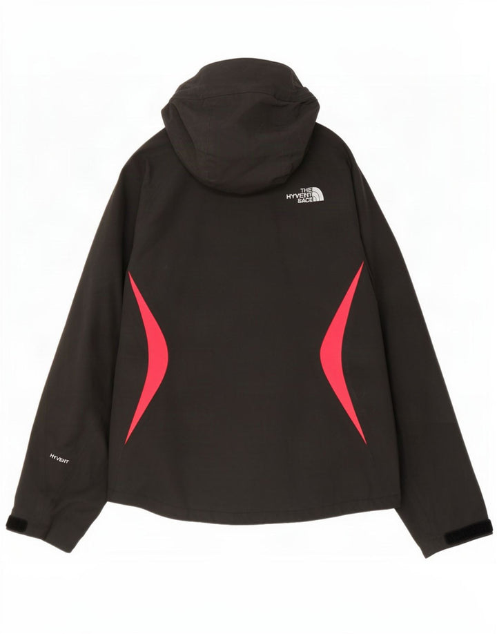 Jaqueta de chuva feminina The North Face Hyvent Reino Unido 14 bloco colorido cinza médio