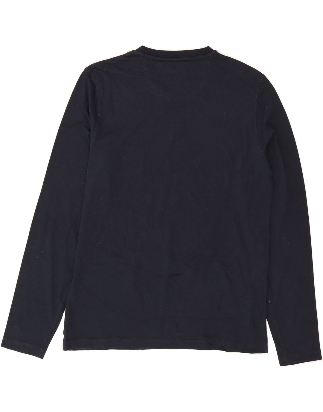 MASSIMO DUTTI Mens Top Long Sleeve XL Navy Blue Cotton Vintage Massimo Dutti and Second-Hand Massimo Dutti from Messina Hembry 