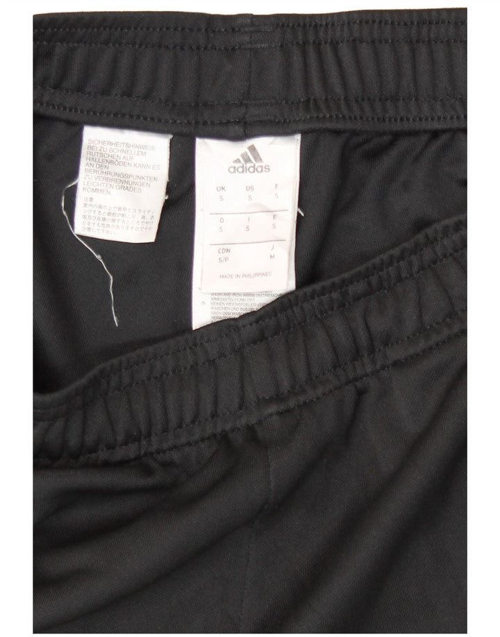 Calça Adidas Mens Treino Pequeno Poliéster Preto