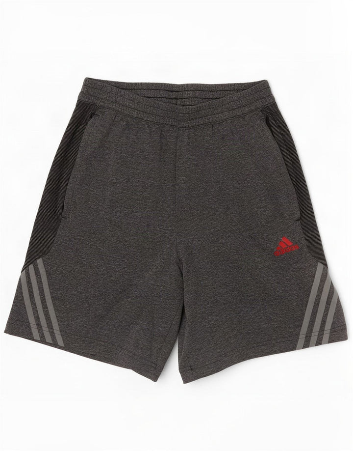 Adidas Masculino Climacool Sport Shorts Pequeno Cinza Colorblock Poliéster