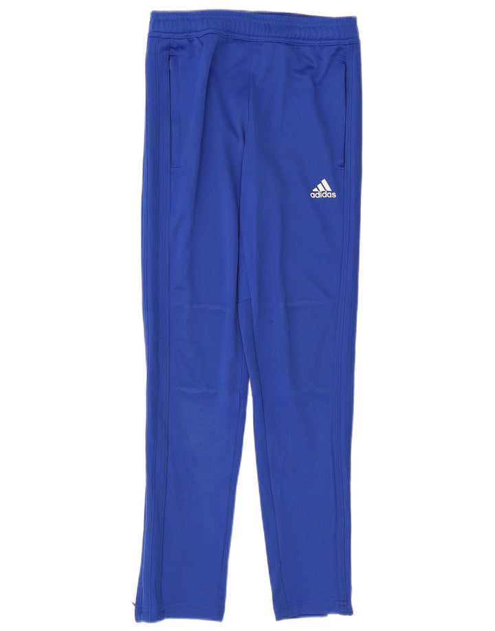 Calças de treino ADIDAS Boys Climacool 11-12 anos azul poliéster