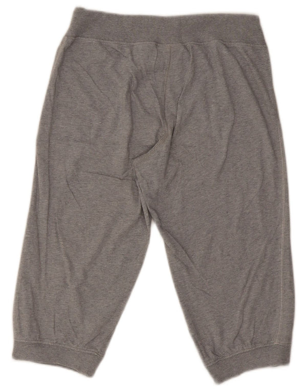Shorts esportivos femininos Champion Heritage Classics UK 10 pequenos cinza manchados