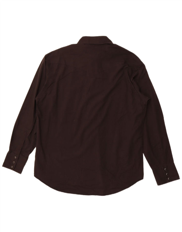 Camisa masculina WRANGLER grande algodão preto