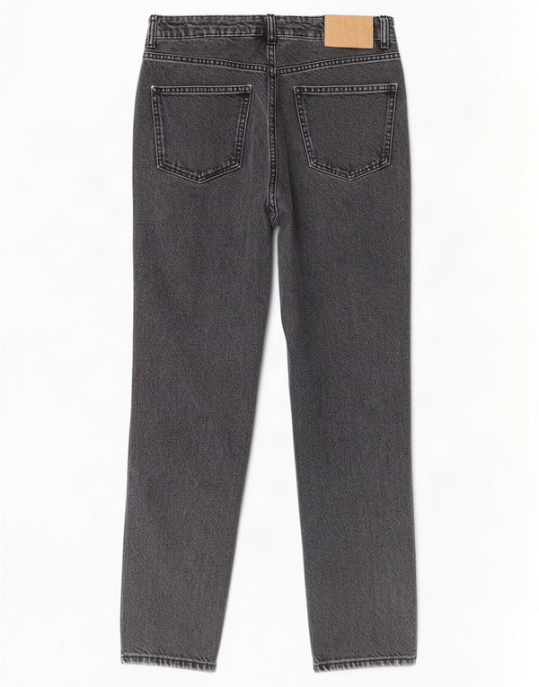 Calça jeans feminina cintura alta Zara EU 40 médio W30 L26 algodão cinza