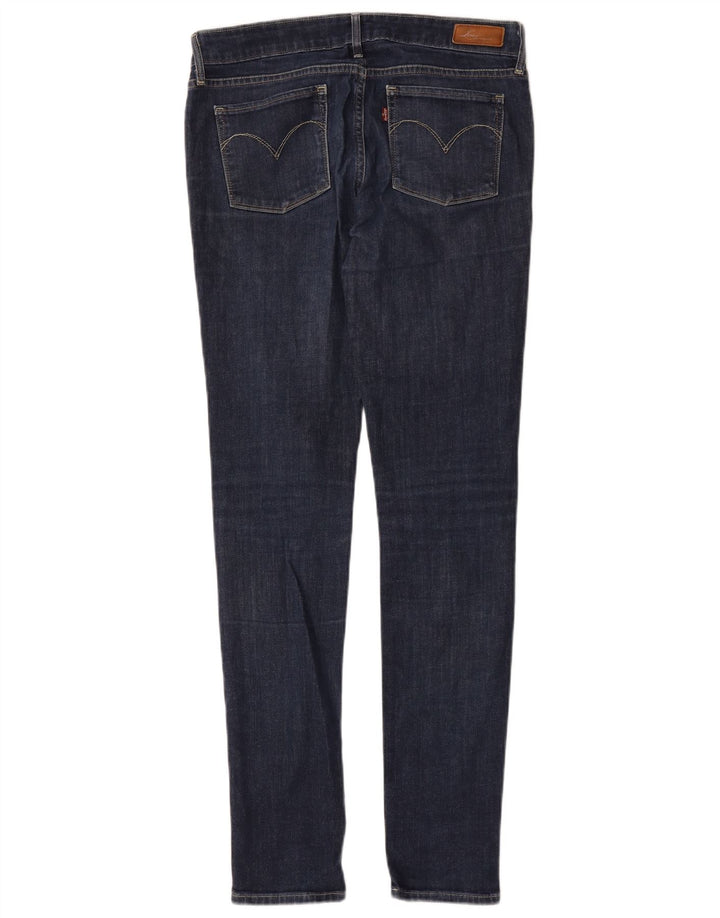 Calça jeans skinny feminina Levi's Slight Curve W29 L33 azul marinho