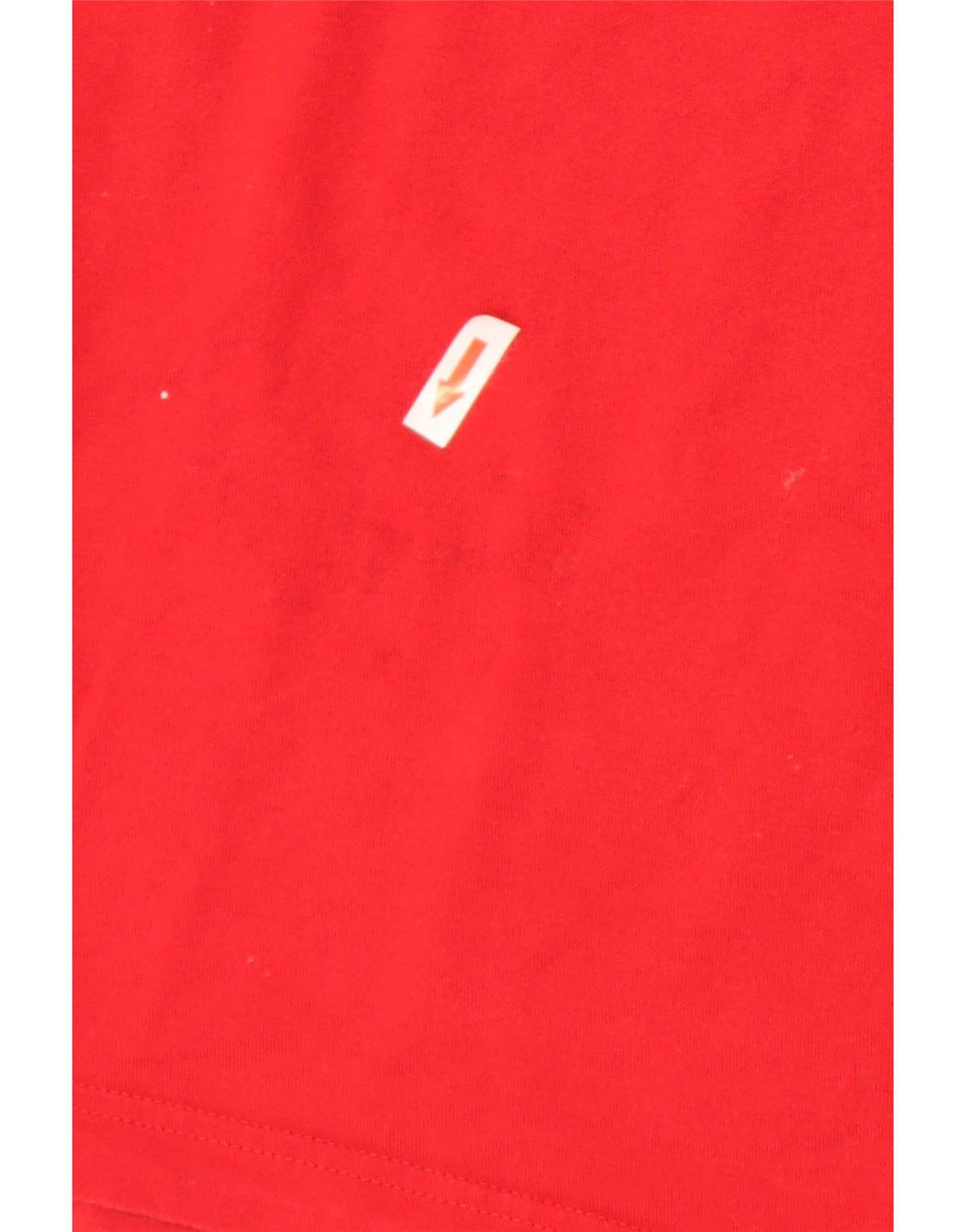 Adidas Mens Graphic T-Shirt Top Médio Algodão Vermelho
