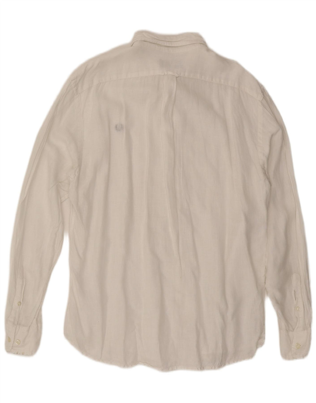 Camisa masculina Fred Perry 2XL linho branco