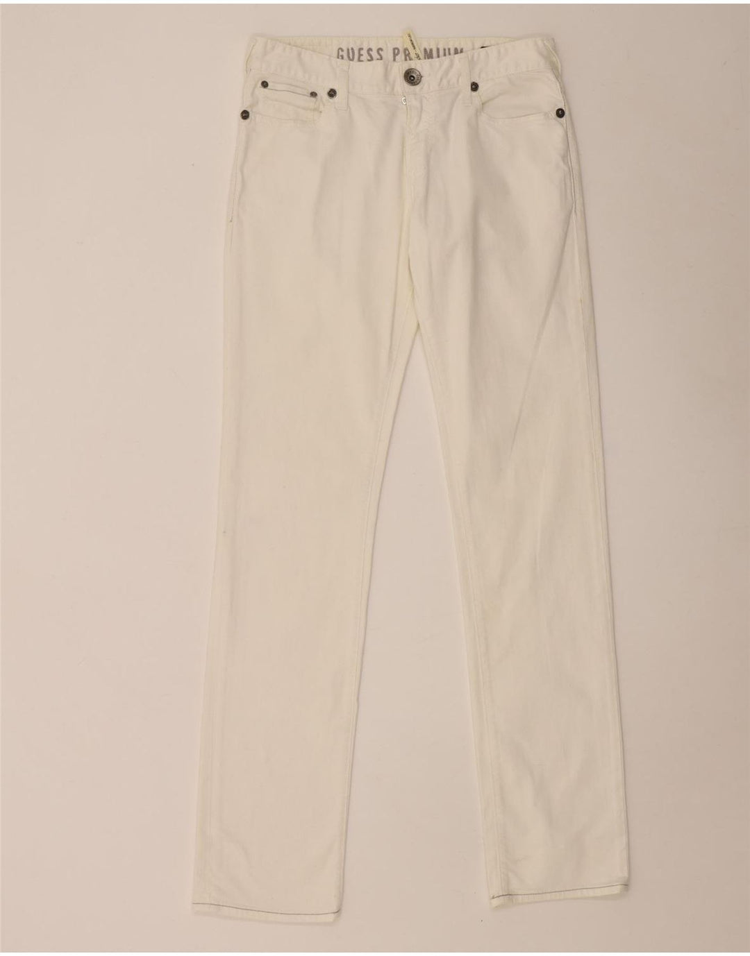 Guess Jeans Slim Feminino W30 L34 Branco
