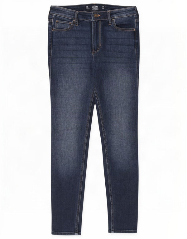 Hollister Womens California High Rise Skinny Jeans EUA 5 Pequeno W27 L26 Azul