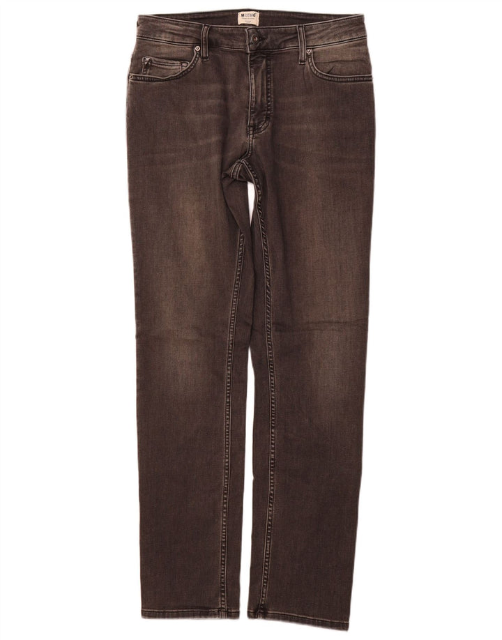 Jeans slim feminino MUSTANG W31 L32 algodão cinza
