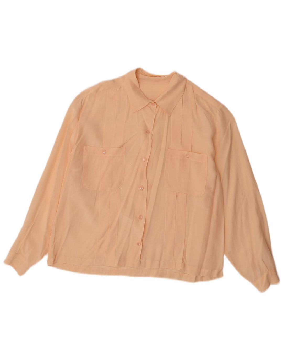 Blusa feminina vintage UK 14 grande rosa