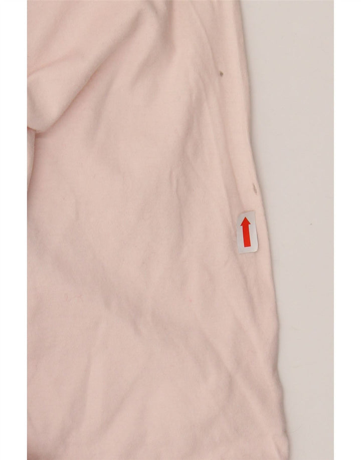 Camiseta feminina PUMA com estampa gráfica UK 18 XL vermelha colorblock