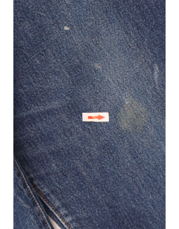 Levi's Masculino 501 Straight Jeans W40 L31 Azul Algodão