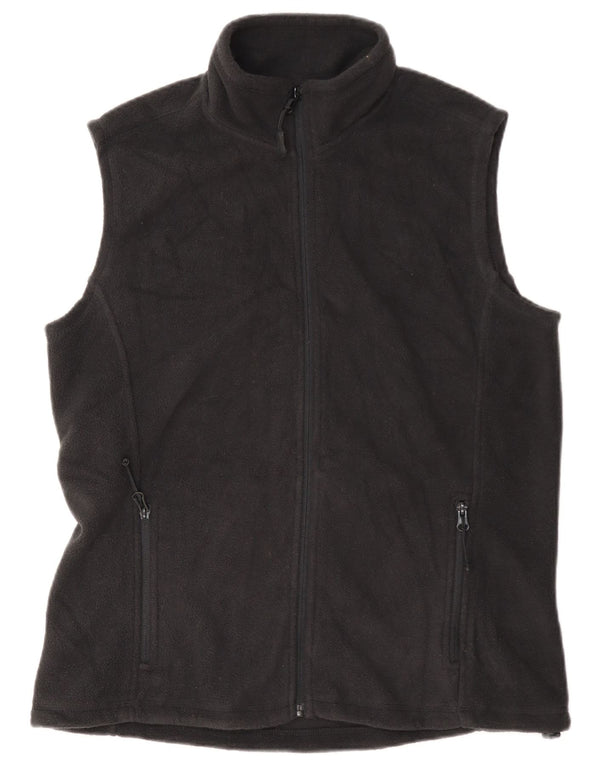 Russell Athletic Mens Fleece Gilet UK 38 poliéster cinza médio