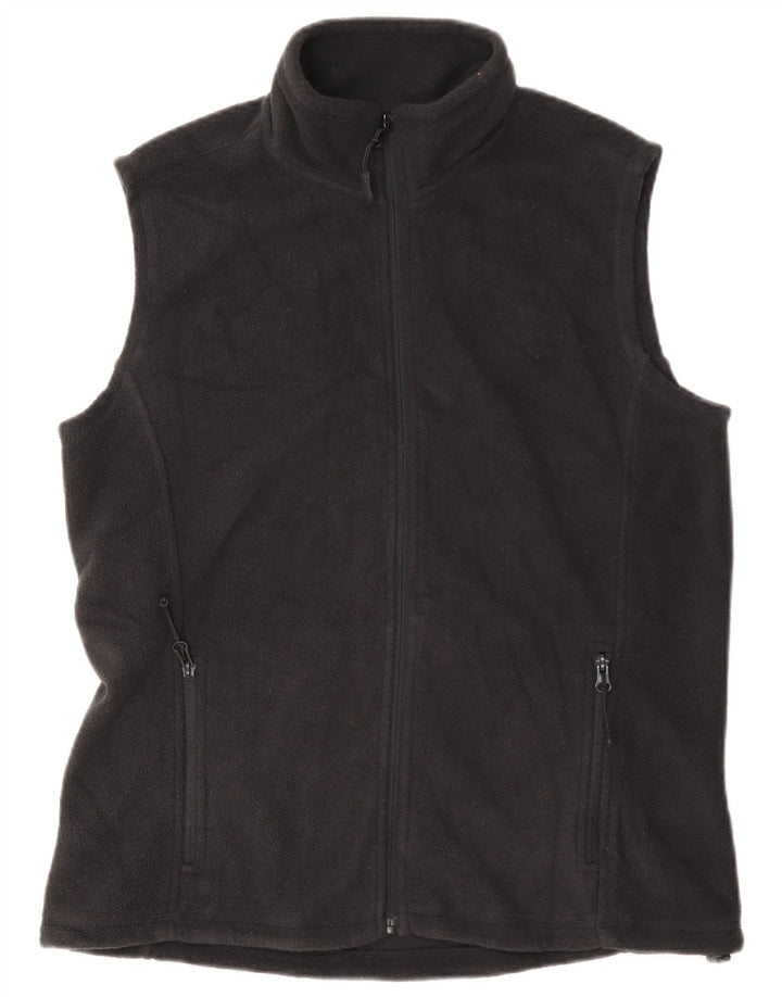 Russell Athletic Mens Fleece Gilet UK 38 poliéster cinza médio