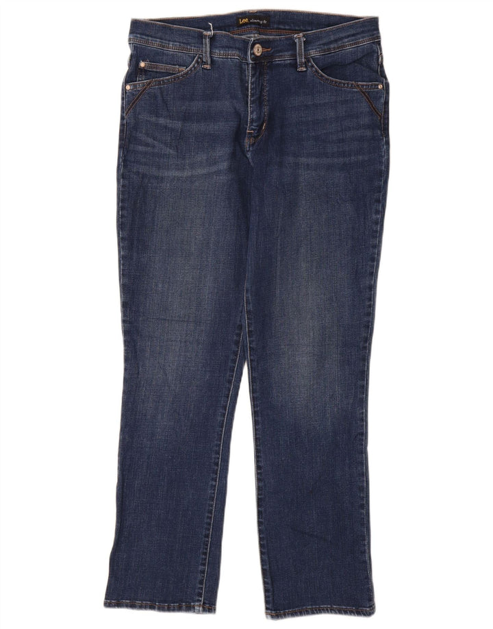 Jeans slim feminino LEE W28 L26 azul