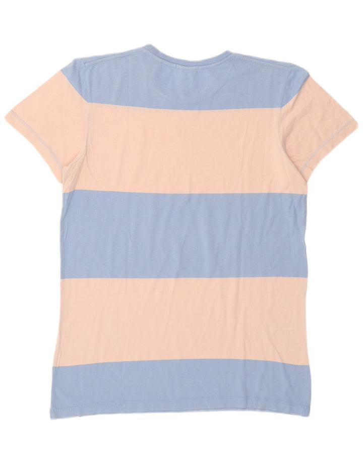 Camiseta masculina Scotch & Soda Top de algodão colorblock azul médio