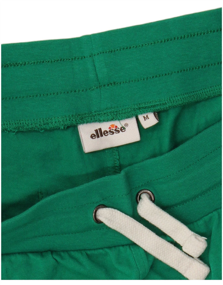 Shorts esportivos gráficos femininos Ellesse UK 14 verde médio