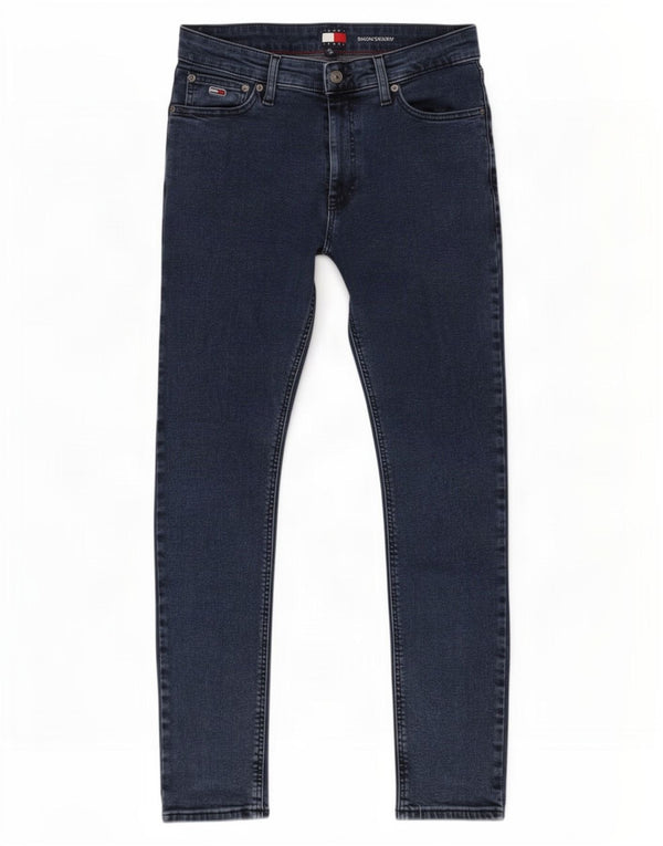 Tommy Hilfiger Masculino Simon Skinny Jeans W30 L32 Azul Marinho
