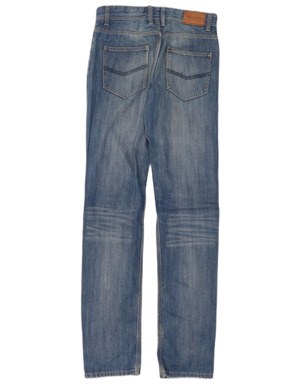 Jeans retos meninos Massimo Dutti 13-14 anos W30 L34 azul