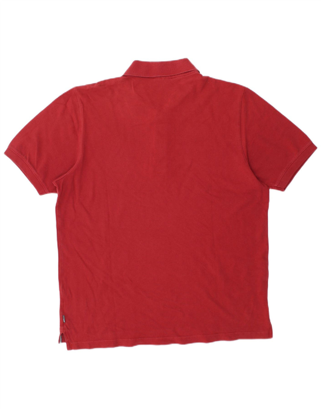 Camisa Polo Masculina Adidas Grande Algodão Vermelho