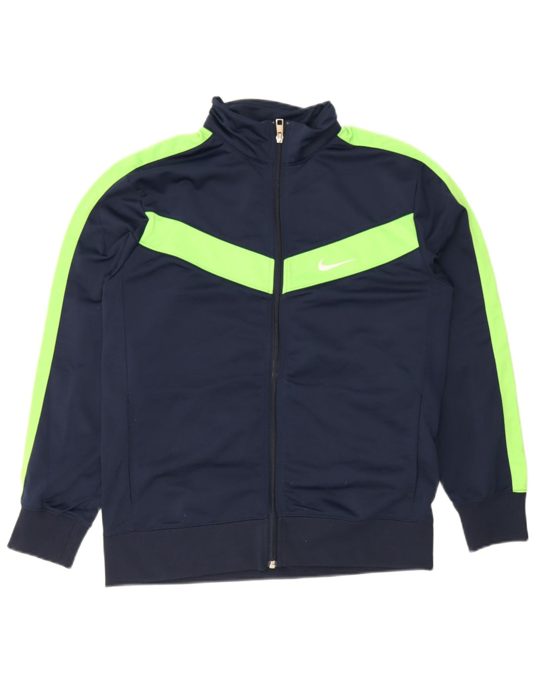 Jaqueta Nike Boys Tracksuit Top 13-14 Anos XL Azul Marinho Colorblock