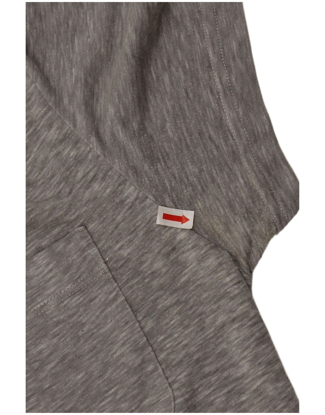 Camiseta masculina Jack Wills top pequeno algodão manchado cinza