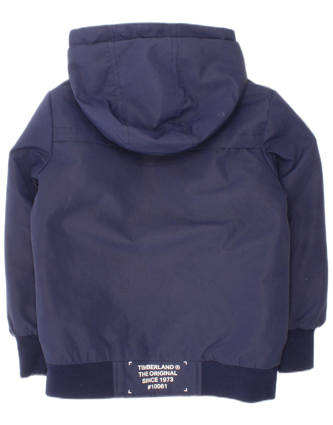 Casaco Timberland Boys com capuz acolchoado 4-5 anos azul marinho poliéster