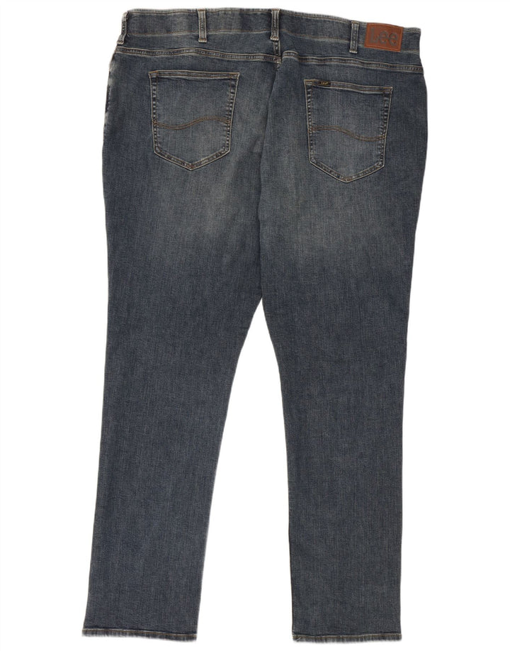 Lee Mens Extreme Motion Jeans retos W46 L34 algodão azul
