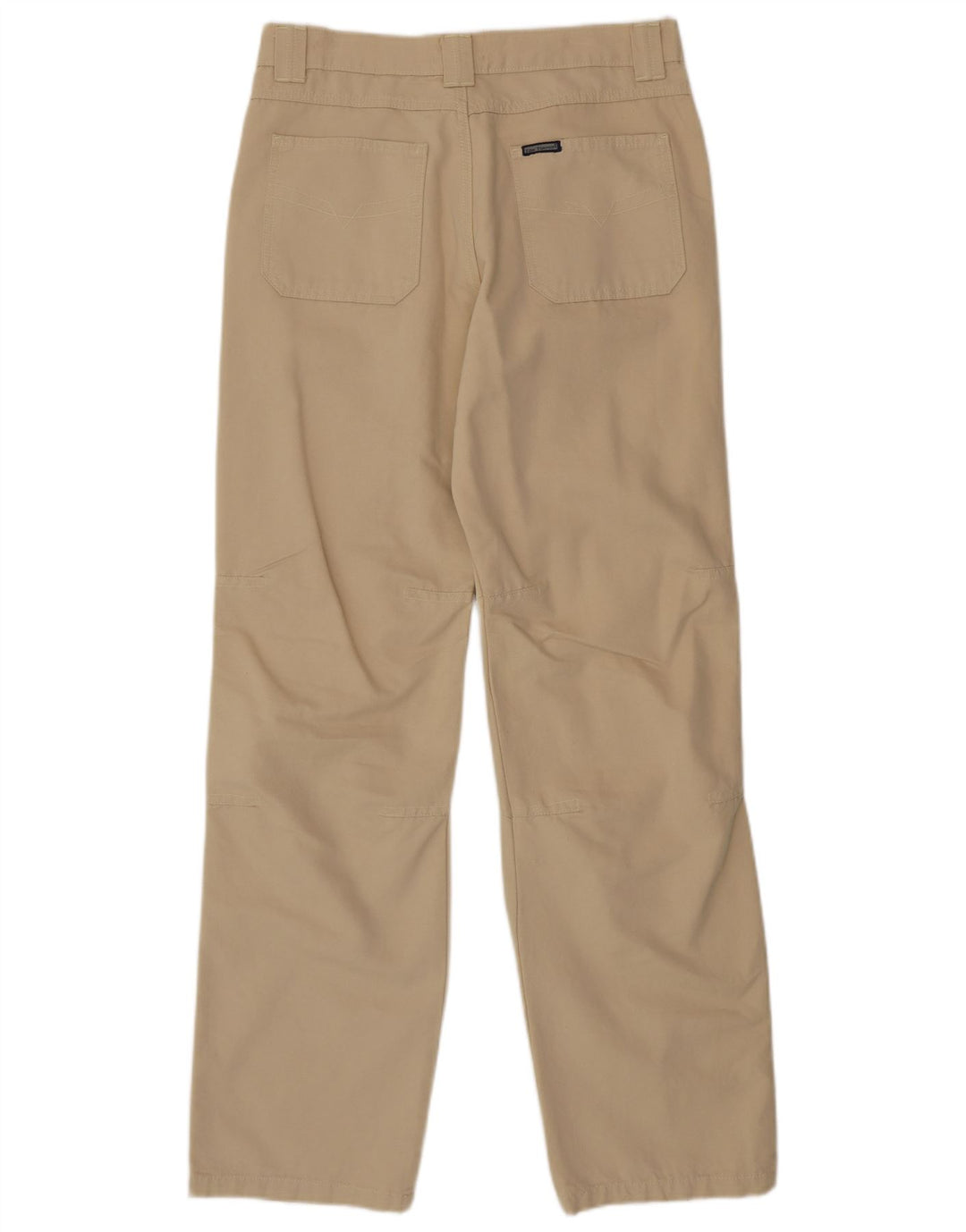 Calça Chino masculina reta Tom Tompson médio W32 L33 algodão bege