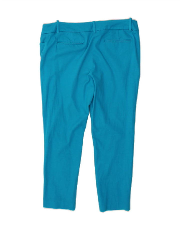 MOSSIMO Womens Slim Casual Trousers US 14 XL W36 L26 Blue Cotton Vintage Mossimo and Second-Hand Mossimo from Messina Hembry 