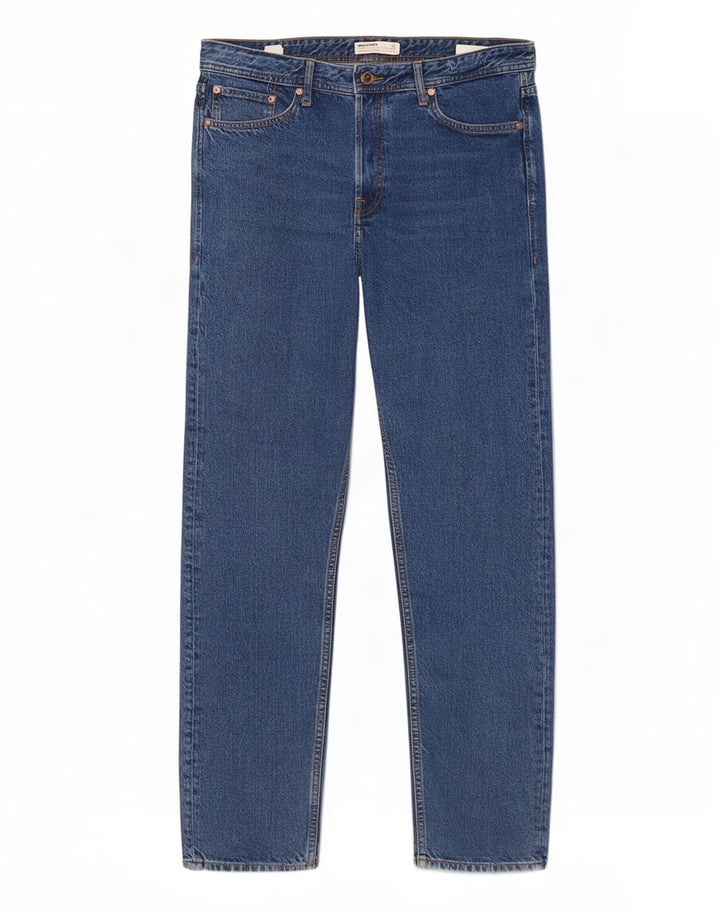 Jeans retos masculinos Jack & Jones W32 L32 algodão azul