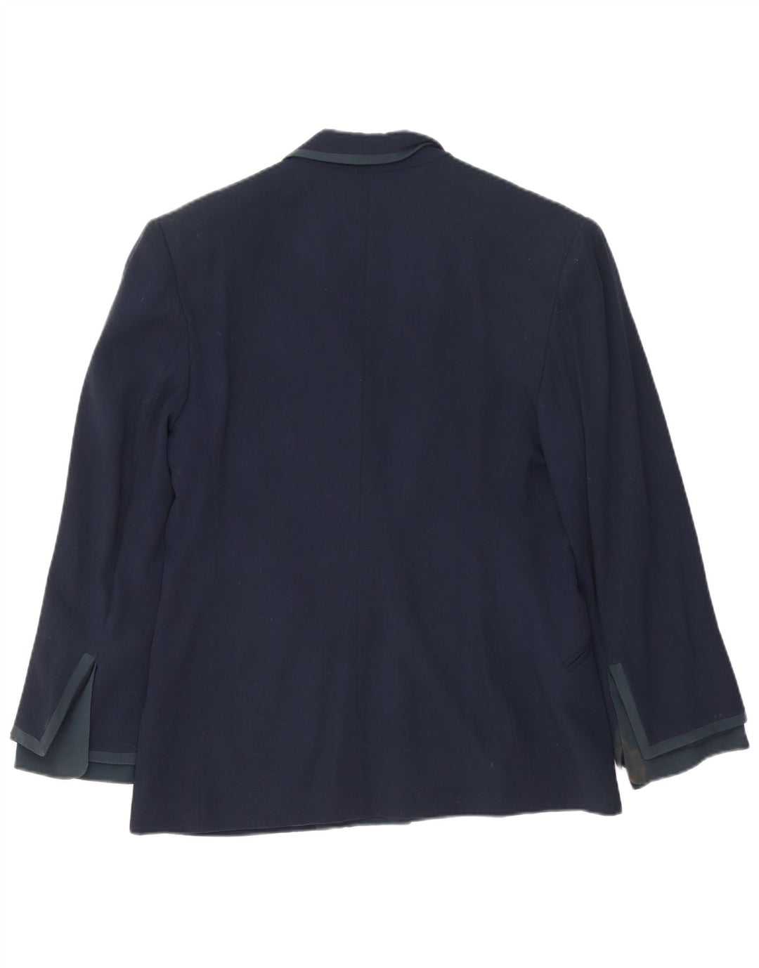 Jaqueta Blazer Feminina Ferre com 1 Botão Reino Unido 16 Grande Azul Marinho