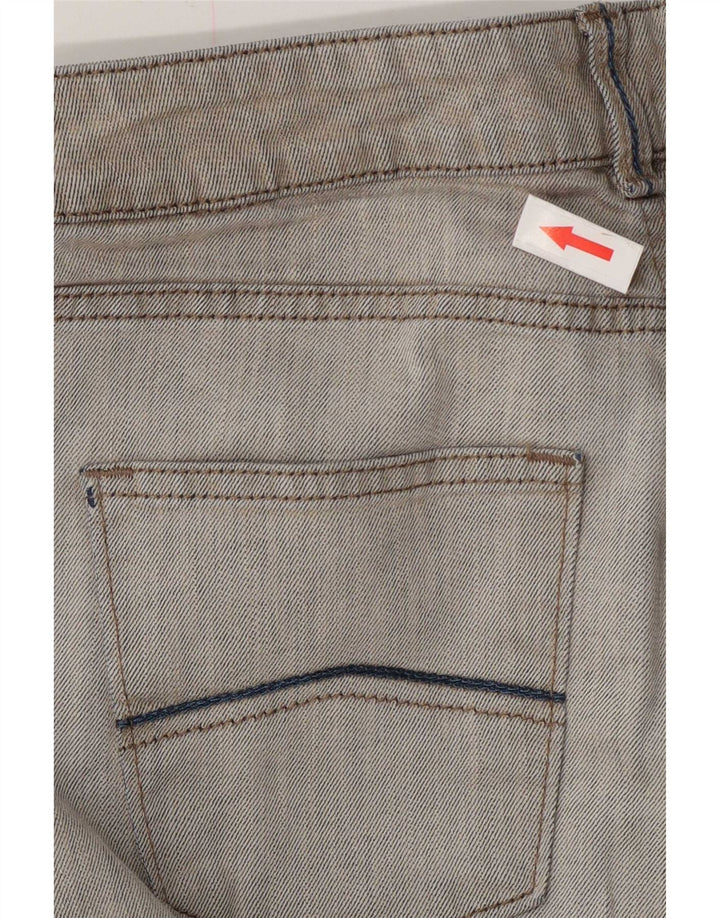 Armani feminino slim jeans W28 L29 algodão cinza