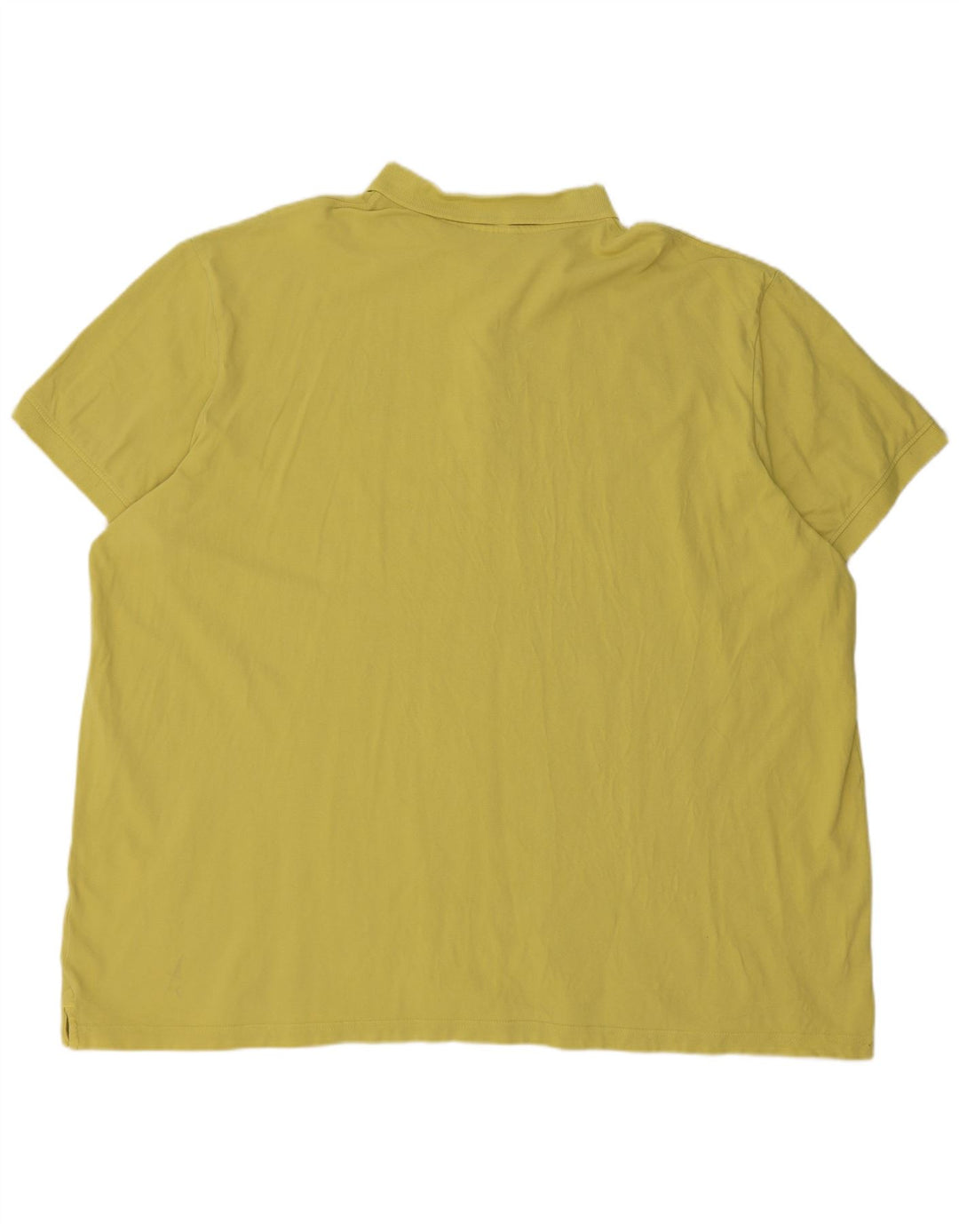 Camisa polo masculina KAPPA 6XL algodão amarelo
