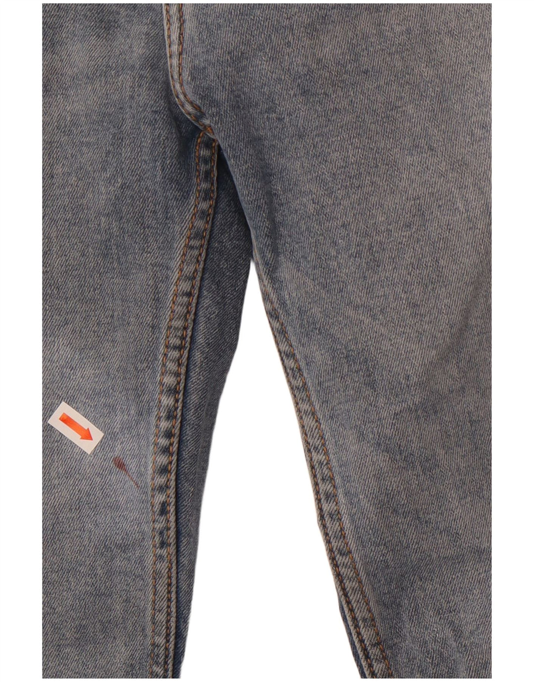 Zara Calça Jeans Feminina Crop Bootcut EU 38 Pequeno W28 L26 Azul Algodão