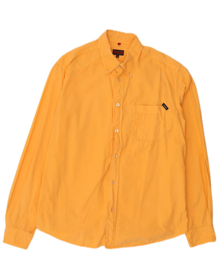 Camisa masculina Invicta grande algodão laranja
