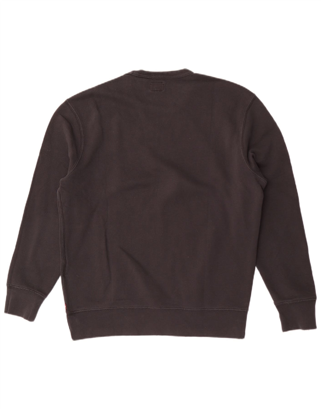 Moletom gráfico feminino Levi's Jumper UK 14 médio algodão preto