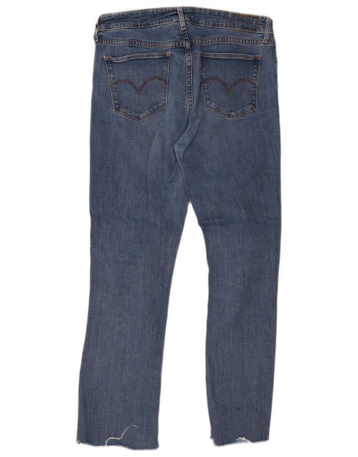 Calça jeans feminina Levi's 715 Bootcut W30 L27 azul algodão